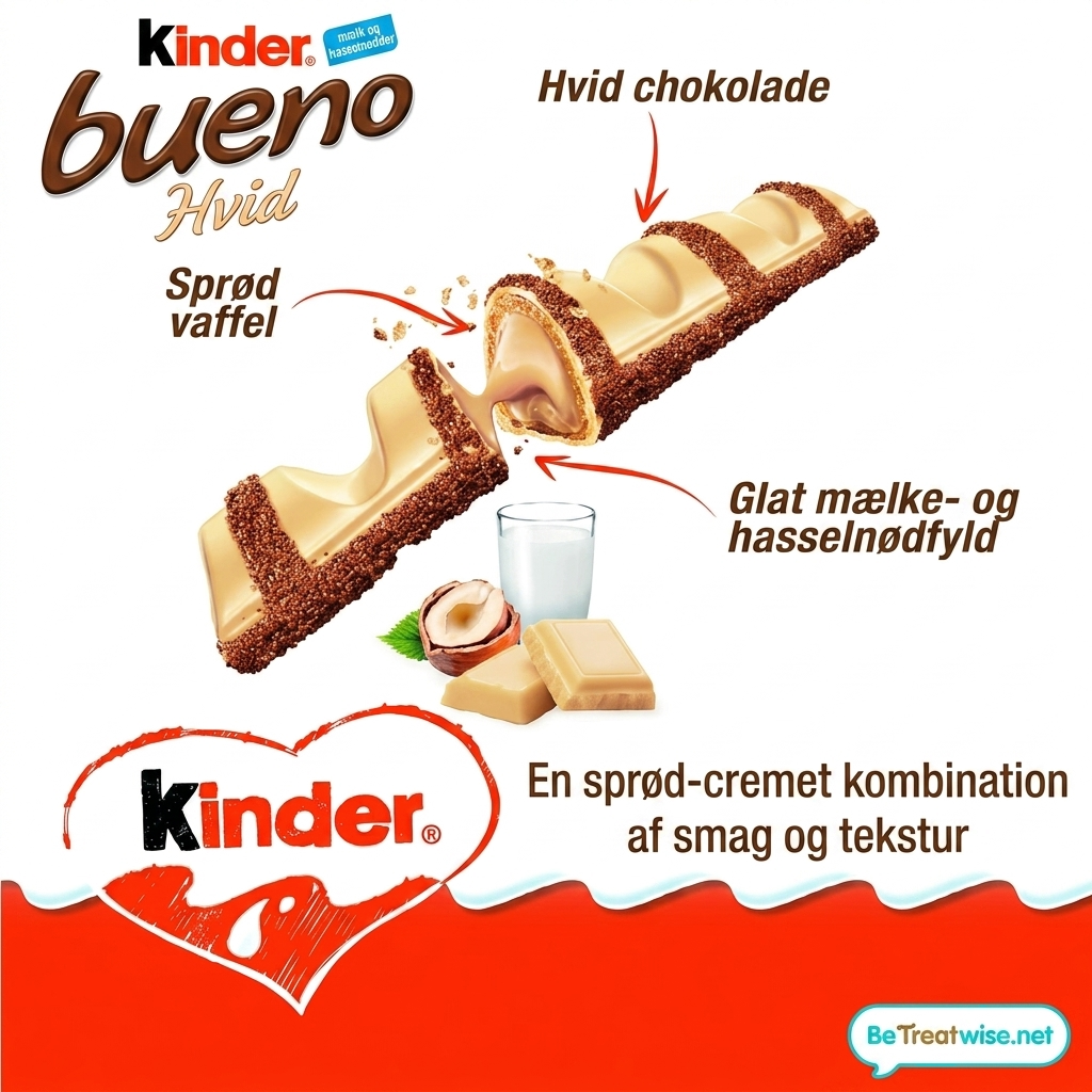 Kinder Bueno mælkechokolade med hasselnødcreme 30 stk á 43 g - Image 4