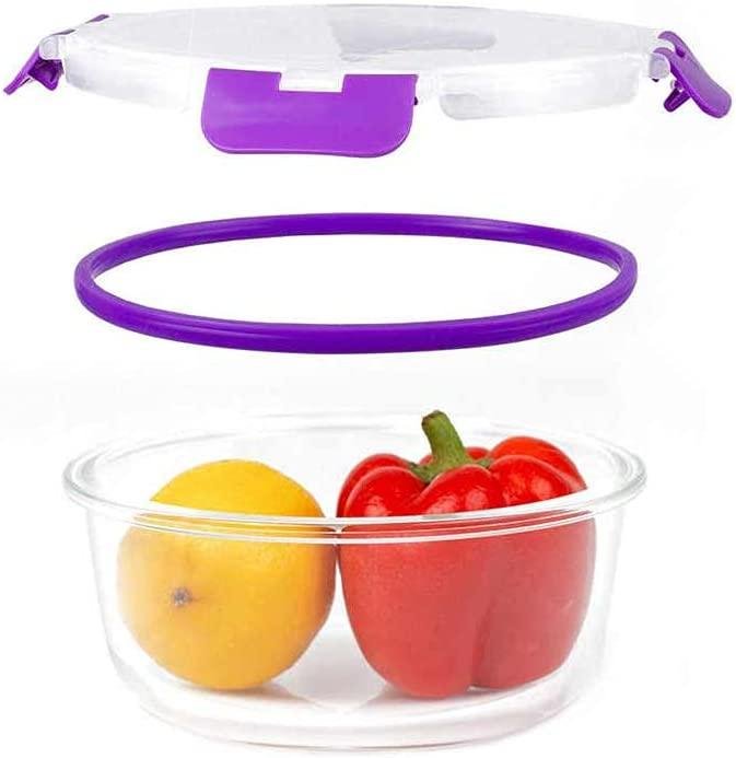 Recipientes de Cristal Para Alimentos - 24 Piezas (12 recipientes y 12 tapas) - Apto lavavajillas - Imagen 4